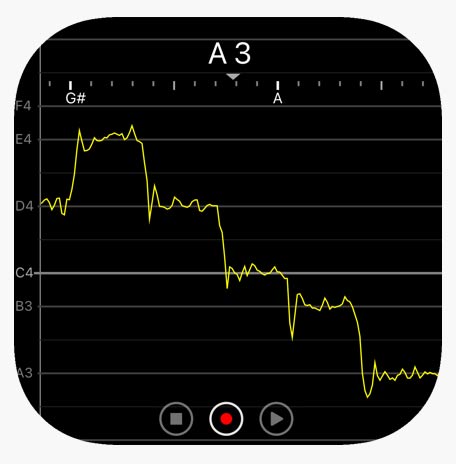Vocal Pitch Monitor App Icon